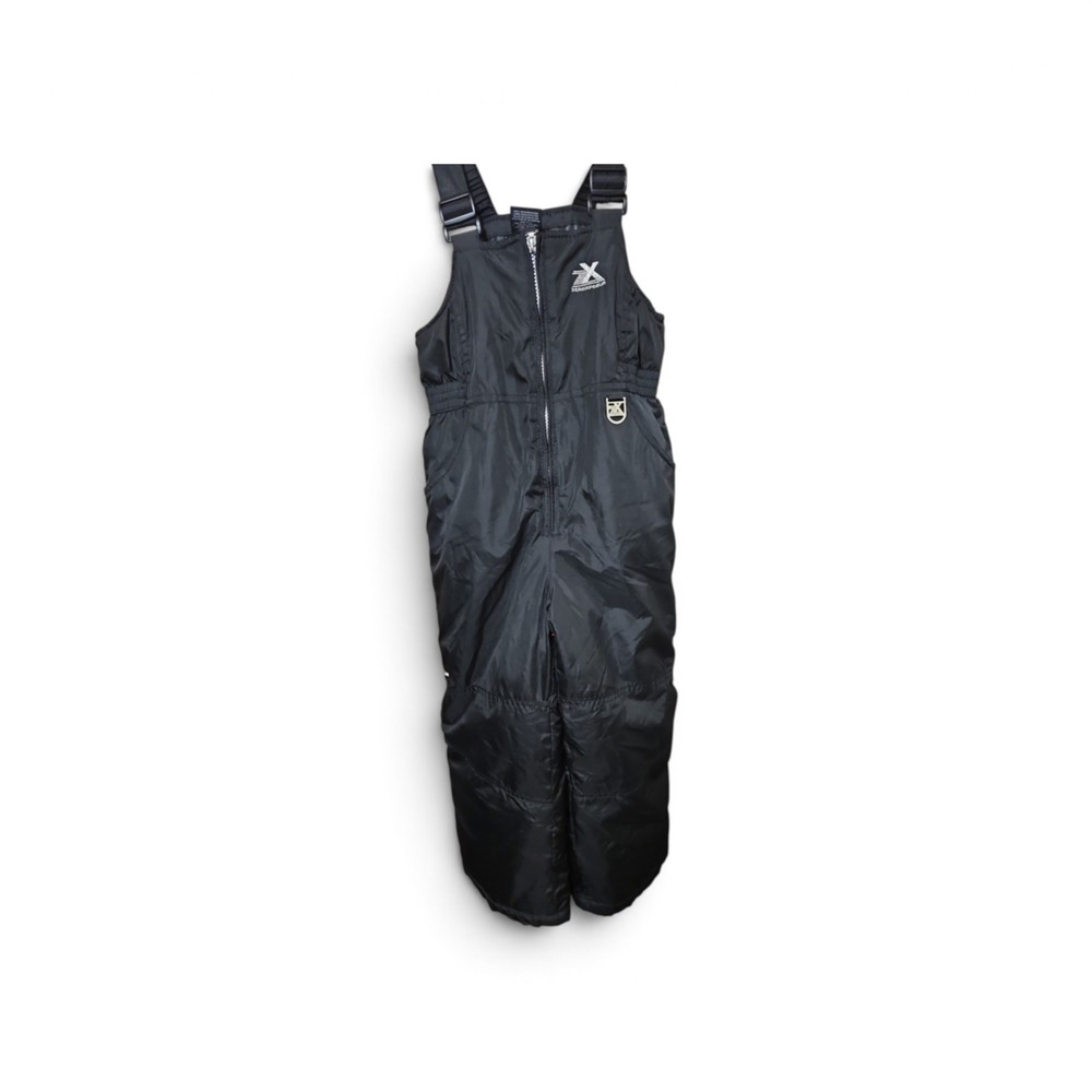 ZeroXposur Kids Black Insulated Snow Bibs Winter Ski Coveralls Overalls 0540